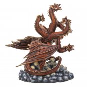 Hydra Dragon 14" Polyresin Statue