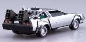 Back to the Future Part II 1/43 Scale Pull-Back DeLorean Time Machine Model Kit by Aoshima