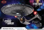 Star Trek Strange New Worlds U.S.S. Enterprise NCC-1701 1/1000 Scale Model Kit by Polar Lights