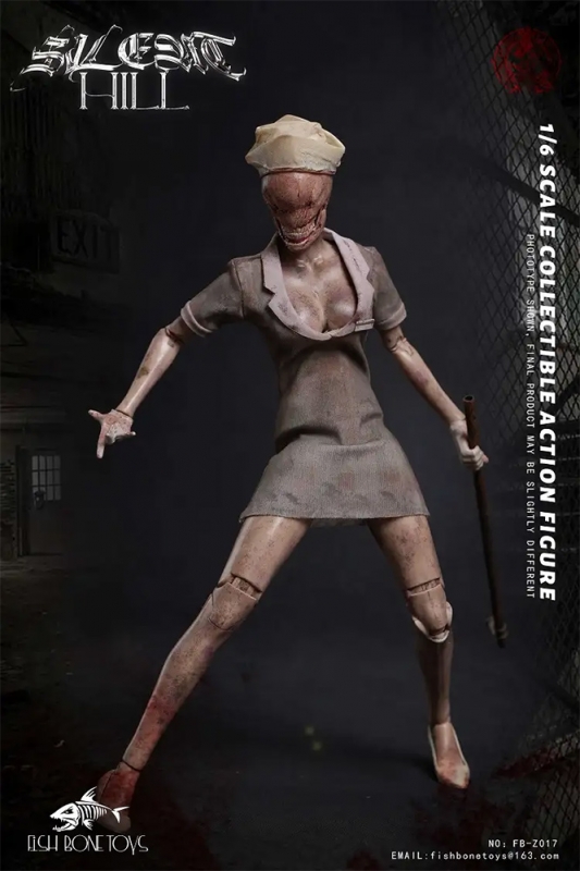 Silent Hill Pyramid Head with Nurse 1/6 Scale Figure Set - Click Image to Close