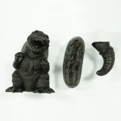 Godzilla Vs. Biollante 1989 Mame Godzilla Soft Vinyl Model Kit by Kaiyodo