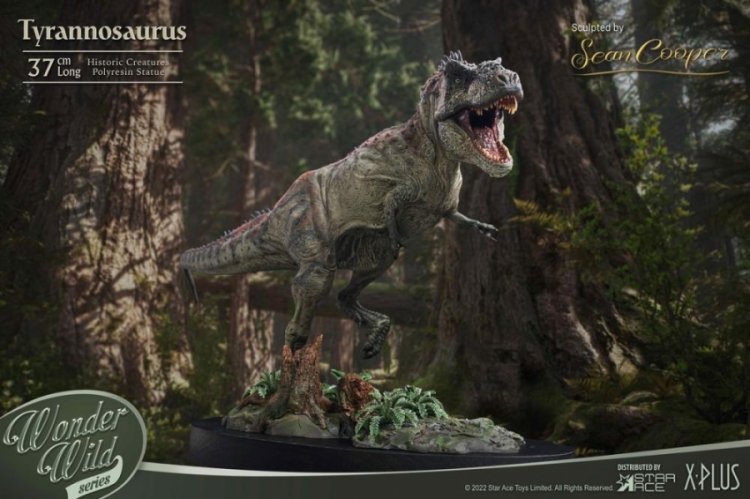 Wonders of the Wild Tyrannosaurus Rex (Normal Ver.) Statue by X 