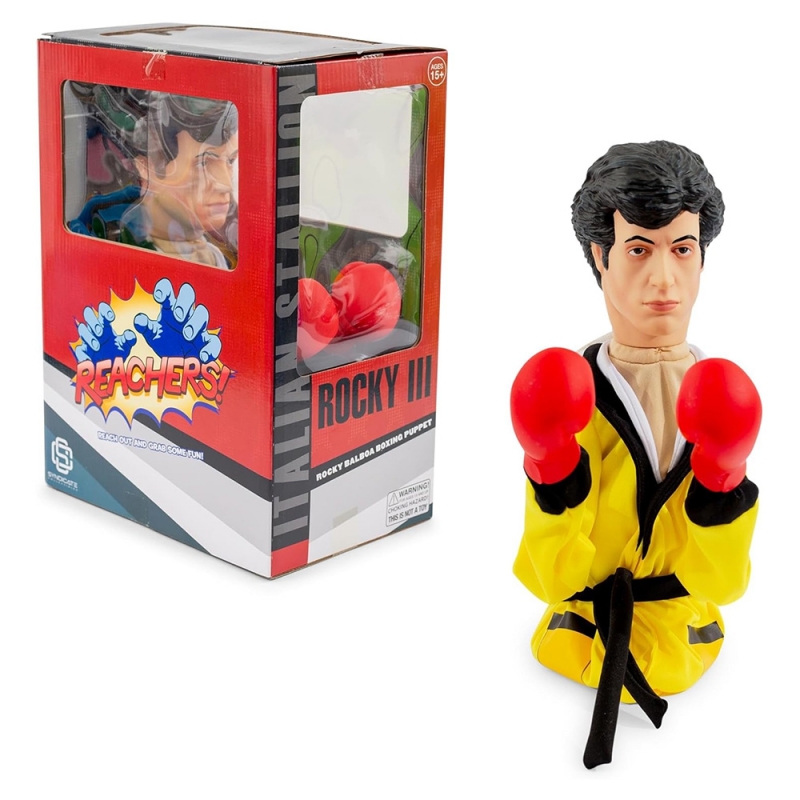 Rocky Balboa 13-Inch Boxing Puppet Toy Rocky Reachers - Click Image to Close