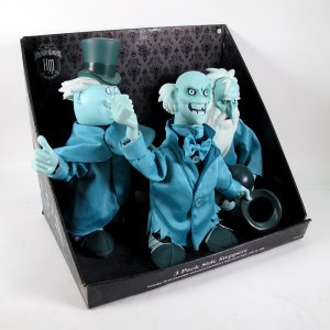 Disney Haunted Mansion Hitchhiking Ghosts 3 Pack Side Steppers Singing and Dancing Figures