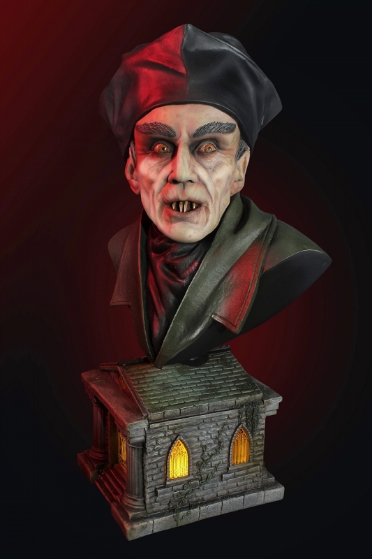 Nosferatu 1/2 Scale Bust Resin Model Kit - Click Image to Close