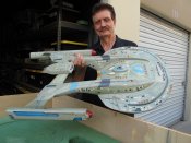 Star Trek Akira Class U.S.S. Rabin Giant Studio Scale Replica 39" Long