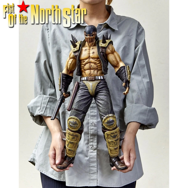 Fist of the North Star Jagi Mega Sofvi Vinyl Figure by Kaiyodo 20" Tall - Click Image to Close