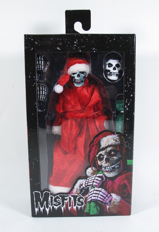 Crimson Ghost Misfits Christmas Fiend 8 Inch Figure by Neca - Click Image to Close