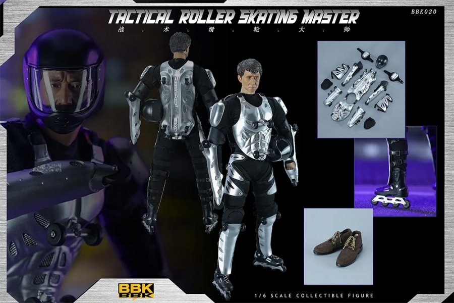 Chinese Zodiac 2012 Jackie 1/6 Scale Figure by BBK Soldier Tactical Skating Master - Click Image to Close