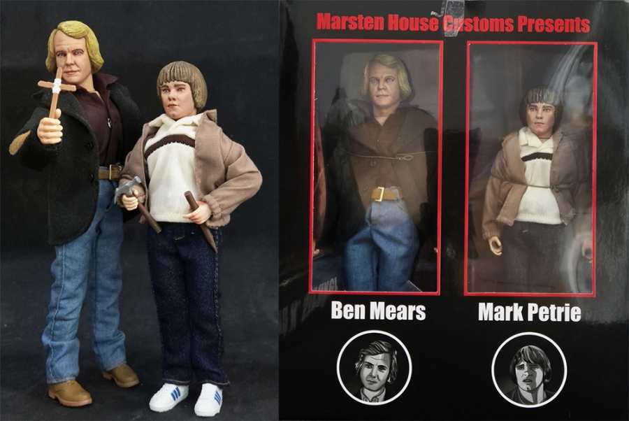 Salem's Lot 1979 Ben and Mark 8" Retro Style Figure Set - Click Image to Close