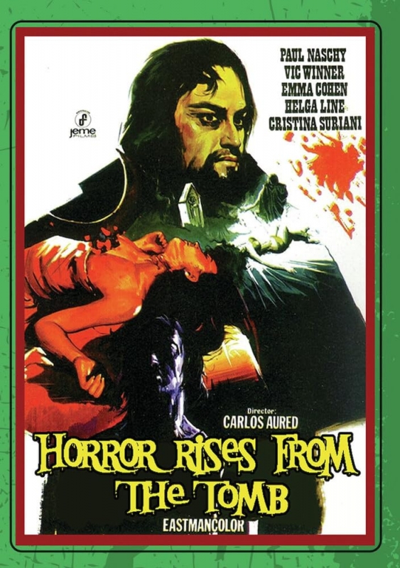 Horror Rises From The Tomb (1973) DVD Paul Naschy - Click Image to Close