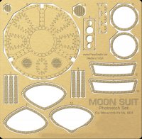Moon Suit MK-1 Lunar Exploration Photoetch Detail Set for Monarch Model Kit
