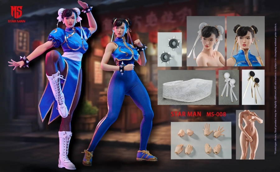 Chun-Li Female Fighter 1/6 Scale Figure - Click Image to Close