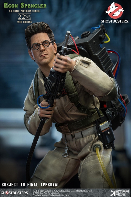 Ghostbusters 1984 Egon Spengler 1/8 Scale Statue by Star Ace Harold Ramis - Click Image to Close