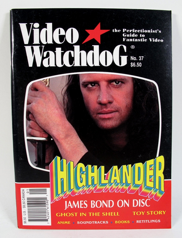 Video Watchdog #37 Special Highlander Issue plus James Bond - Click Image to Close