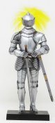 Silver Knight of Augsburg 1/8 Scale Model Kit Aurora Re-Issue by Atlantis