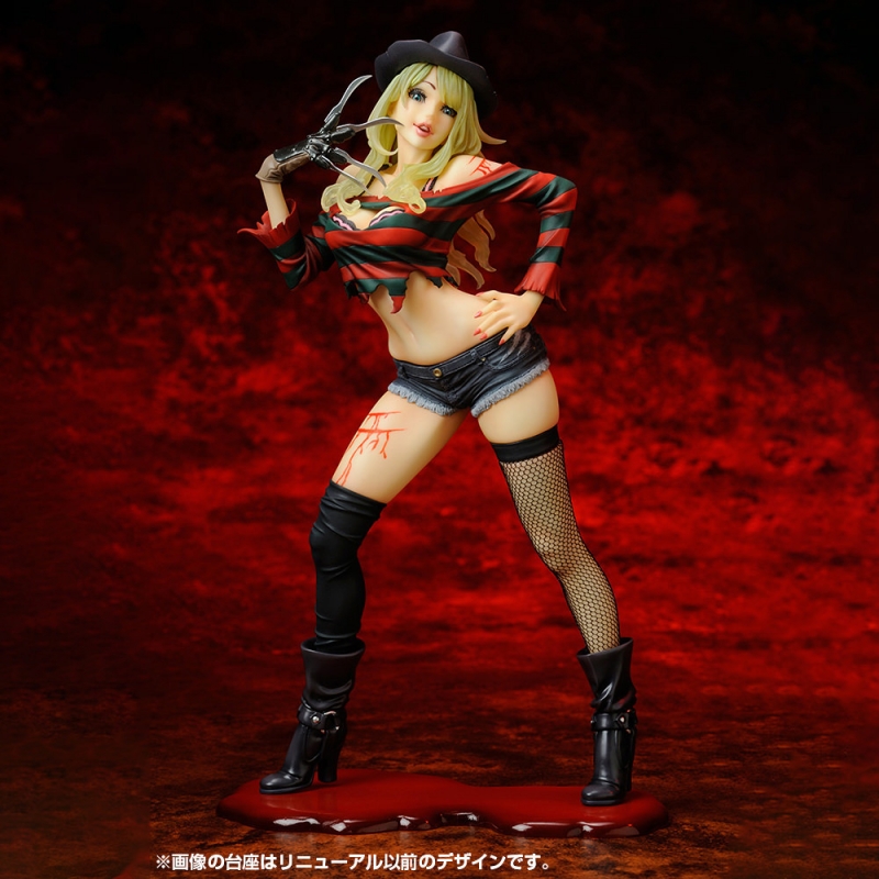 Nightmare on Elm Street Freddy Krueger Sexy Bishoujo Statue - Click Image to Close