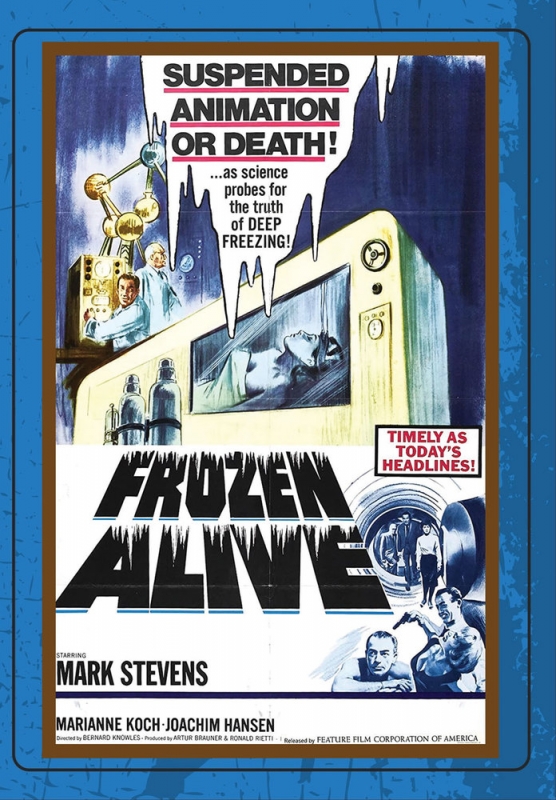 Frozen Alive (1964) DVD Mark Stevens - Click Image to Close