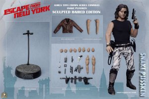 Escape from New York Snake Plissken (Sculpted Hair) Crown Series 1/6 Scale Figure