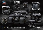 Batman Dark Knight Rises 1/9 Scale Batman and Tumbler Batmobile Painted Model Kit by Dragon