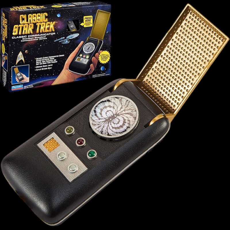 Star Trek: The Original Series Communicator Replica - Click Image to Close