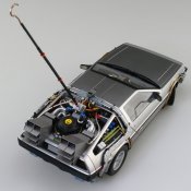 Back To The Future Part I DeLorean Time Machine 1/24 Scale Model Kit Aoshima