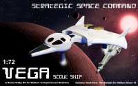 Vega Scout Ship 1/72 Scale Model Kit UFO Mystery Ship