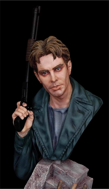 Tech Noir Kyle 1/4 Scale Bust Model Kit - Click Image to Close