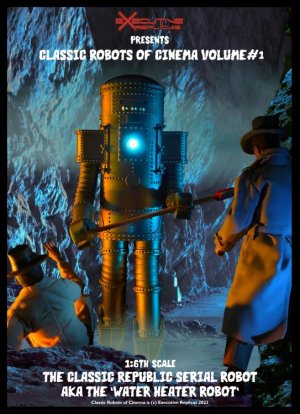 Classic Robots Of Cinema Vol 1 Republic Serial Water Heater Robot 1/6 W Lights Figure