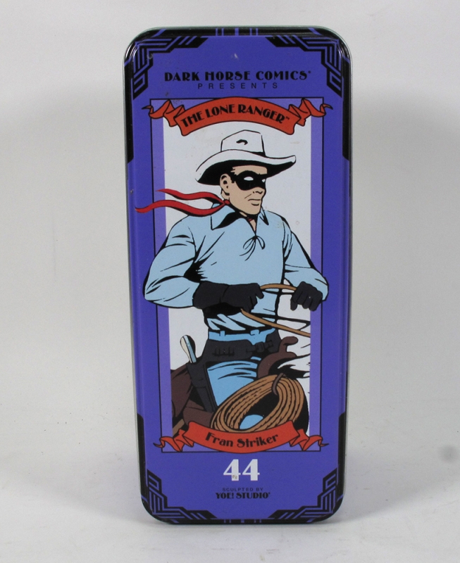 Lone Ranger Classic Comic Character Figure by Dark Horse Tin Box - Click Image to Close