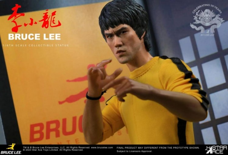 Bruce Lee 50th Anniversary 1/6 Scale Statue (Deluxe Ver.) Bruce