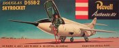 Douglas D-558-2 Skyrocket 1/54 Scale Revell Re-Issue Model Kit by Atlantis