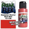 Freak Flex Hammer Horror Red Wet Paint 1 Ounce Flip Top Bottle