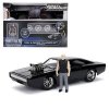 Fast and the Furious Dom's Dodge Charger 1:24 Scale Build and Collect Die-Cast Metal Vehicle with Dom Figure