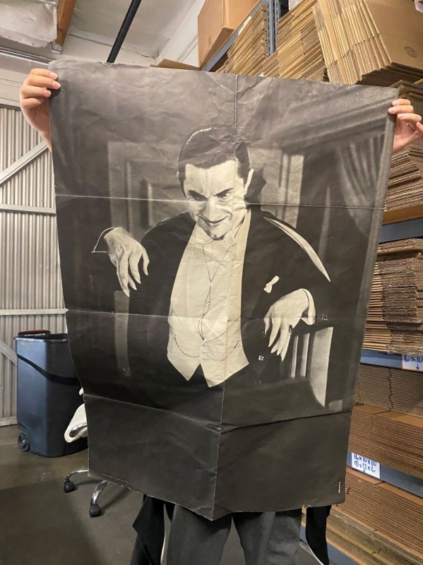 Dracula Bela Lugosi Authentic 1966 Vintage Poster Personality Posters - Click Image to Close