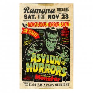 Asylum of Horrors Poster