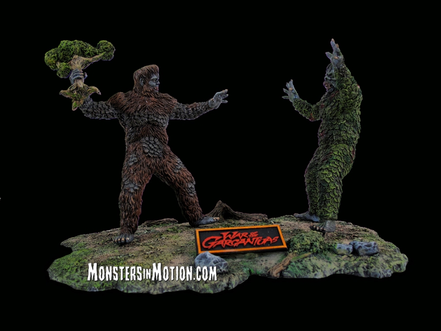 War of the Gargantuas Tree Smack Resin Model Kit - Click Image to Close