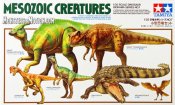 Mesozoic Creatures Dinosaur Diorama Set 1/35 Scale Model Kit by Tamiya Japan
