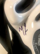 Scream Ghostface Mask Triple Signed by Actors