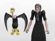 Popeye Classics Sea Hag & Vulture 1:12 Scale Action Figure Set