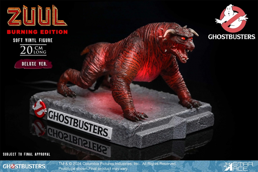 Ghostbusters 1984 Zuul 2.0 (Glowing Red Version) 1/8 Scale Deluxe Vinyl Statue with Lights - Click Image to Close