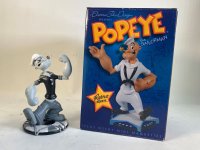 Popeye the Sailorman Black & White Mini-Maquette Electric Tiki Designs FREE SHIPPING
