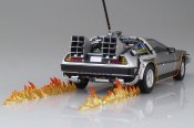 Back To The Future Part I DeLorean Time Machine 1/24 Scale Model Kit Aoshima