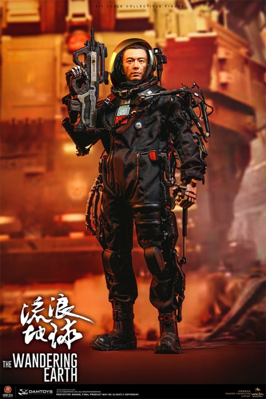 Wandering Earth N171-11 Rescue Unit Captain Wang Lei 1/6 Scale Figure by DAM Toys - Click Image to Close