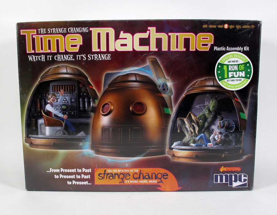 Strange Change Time Machine Model Kit by MPC Fundimentions - Click Image to Close