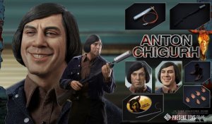 Anton Chigurh Collector 1/6 Action Figure Present Toys