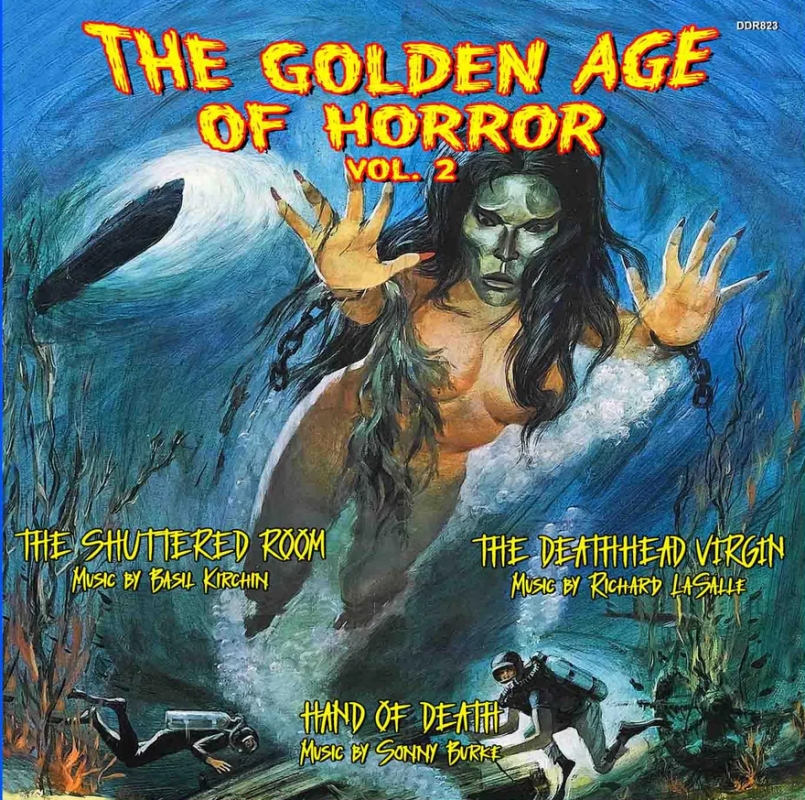 Golden Age of Horror Vol. 2 Soundtrack CD (THE SHUTTERED ROOM, THE DEATHHEAD VIRGIN and HAND OF DEATH) - Click Image to Close