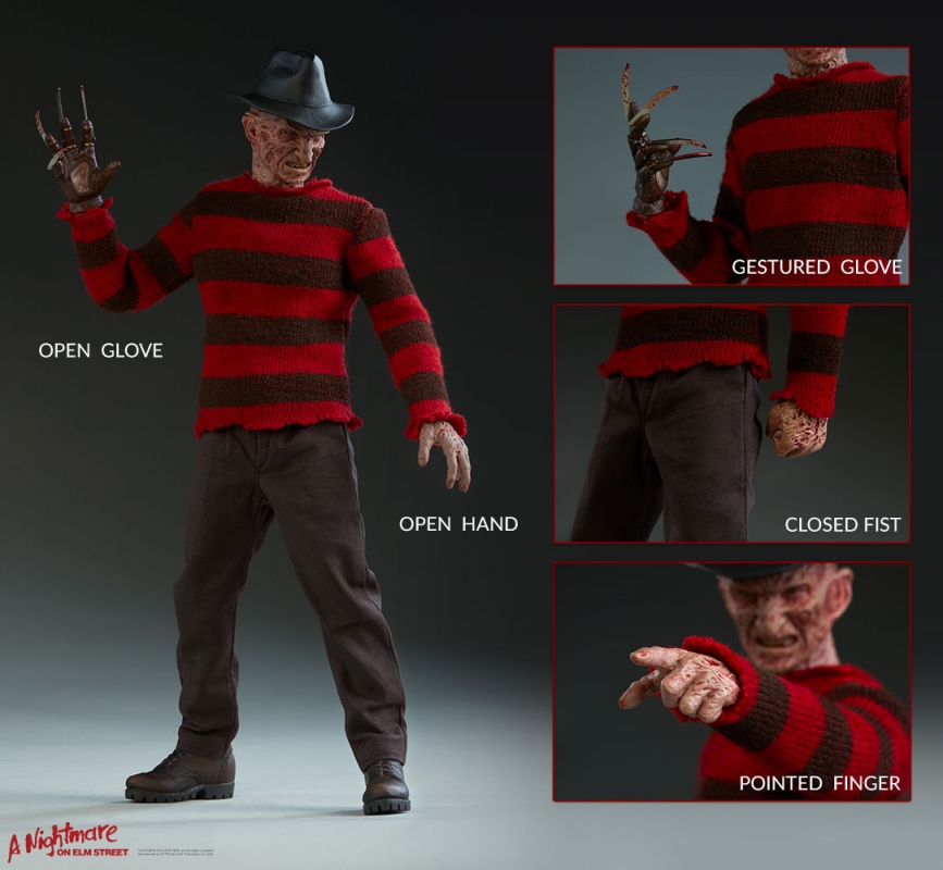 Nightmare on Elm Street Freddy Krueger 1/6 Scale Figure Re-Issue by Sideshow - Click Image to Close