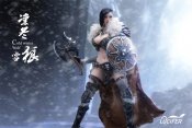 Cold Winter Wolf Beserker 1/6 Scale Female Figure with Wolf by Lucifer