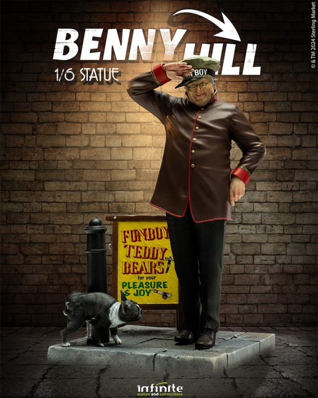 Benny Hill 1/6 Scale Statue by Infinite Statue - Click Image to Close